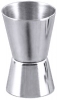 Cocktailma� Edelstahl doppelt